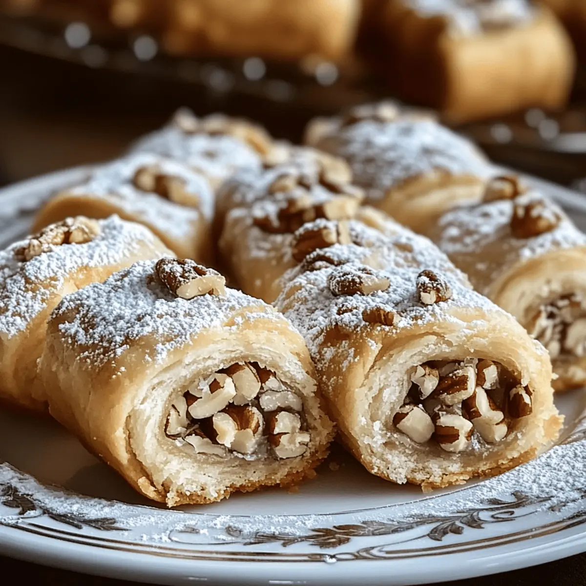 Delicious Italian Nut Roll Cookies Perfect for Holiday Cheer