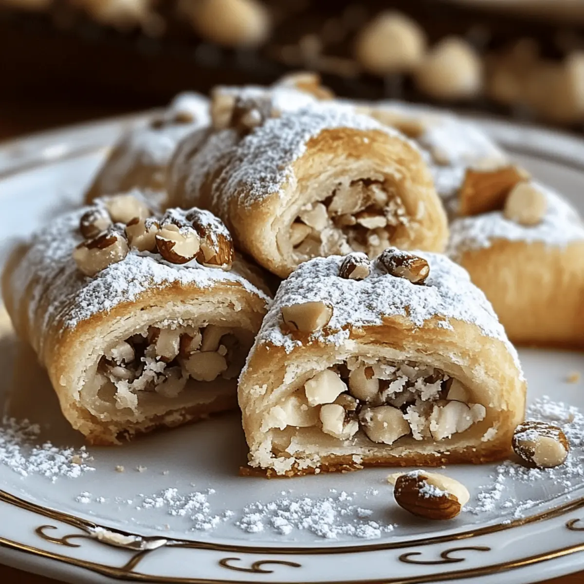Italian Nut Roll Cookies t8yity