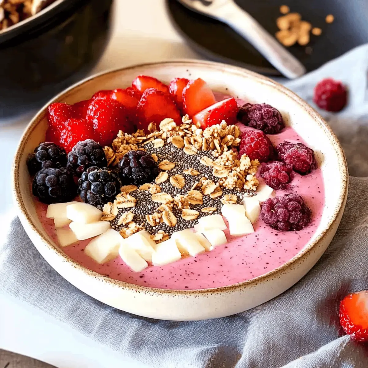 Delicious Keto Smoothie Bowl to Energize Your Mornings