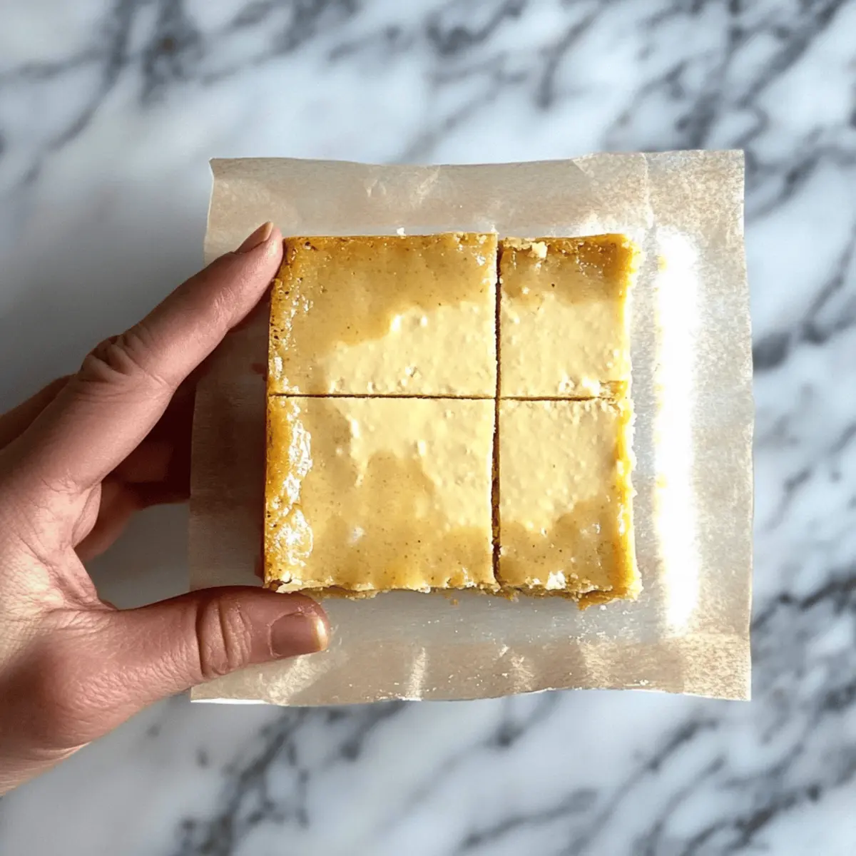 Lemon Cottage Cheese Bars gjmrfd