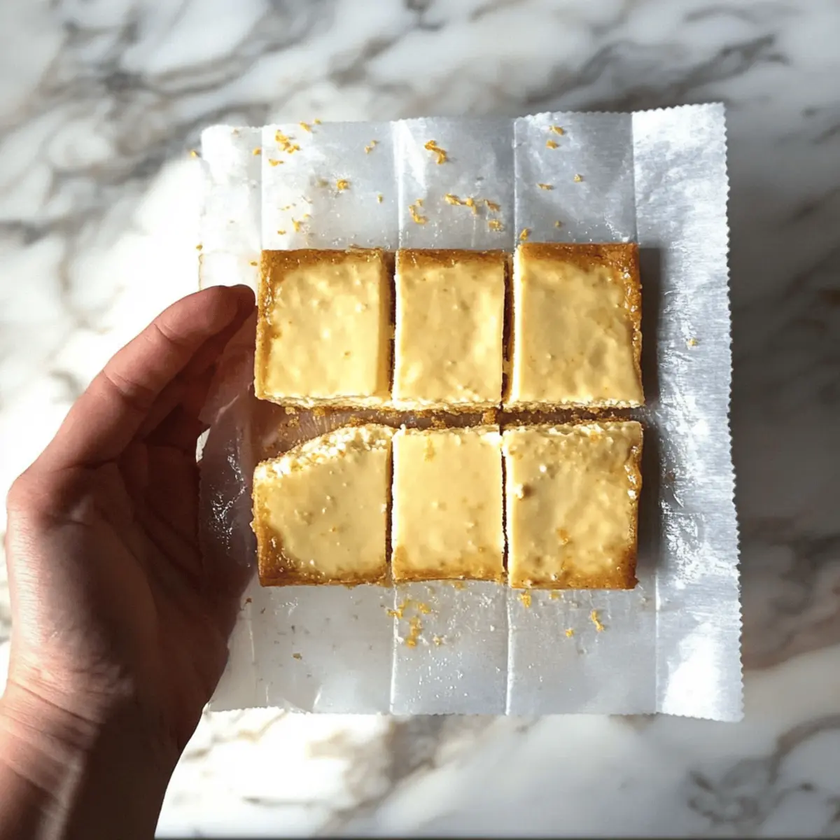 Lemon Cottage Cheese Bars kehnty