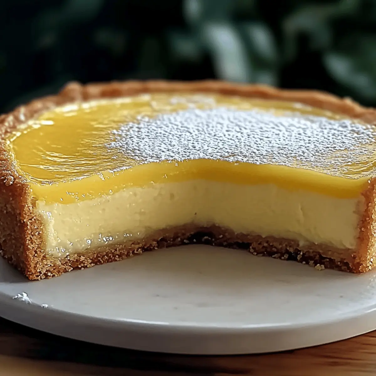 Lemon Custard Cake: A Slice of Sunshine in Every Bite