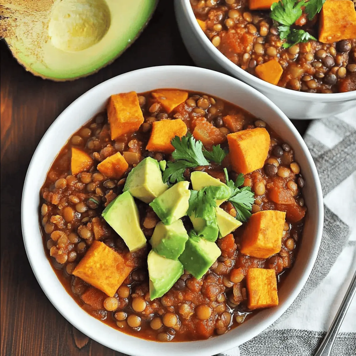 Lentil Sweet Potato Chili zij7ta