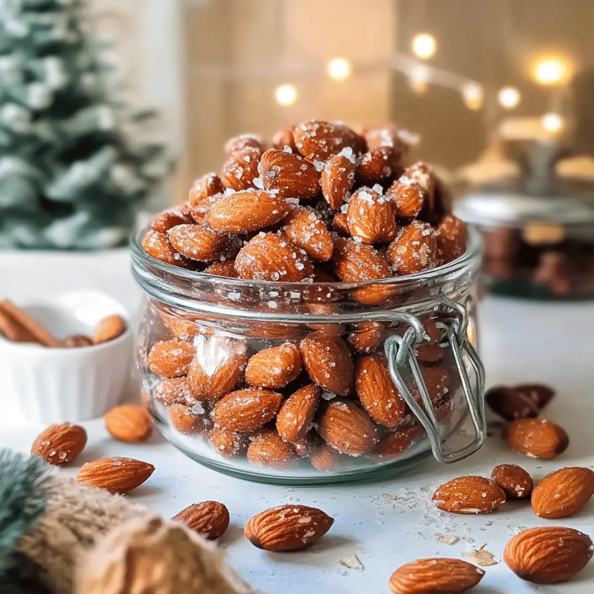 Crunchy Maple Roasted Salted Almonds in Just 15 Minutes