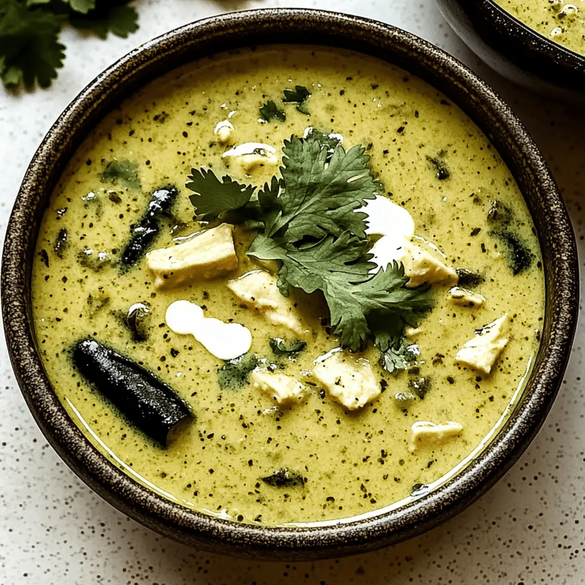 Mouthwatering Roasted Poblano Soup fz3efj