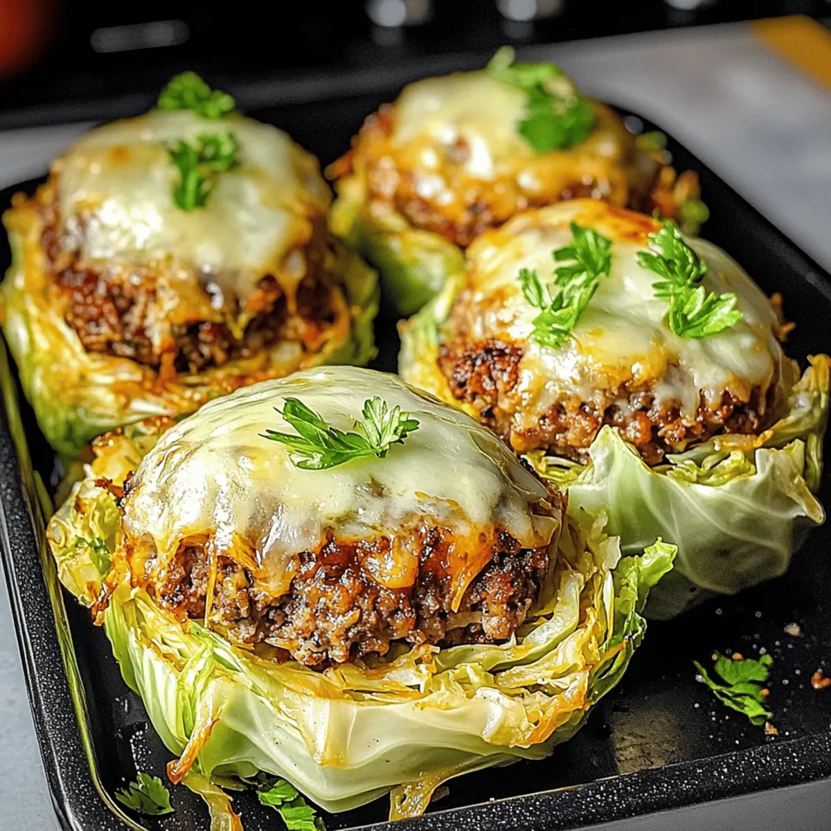 Oven Baked Cabbage Burgers hdb4y6