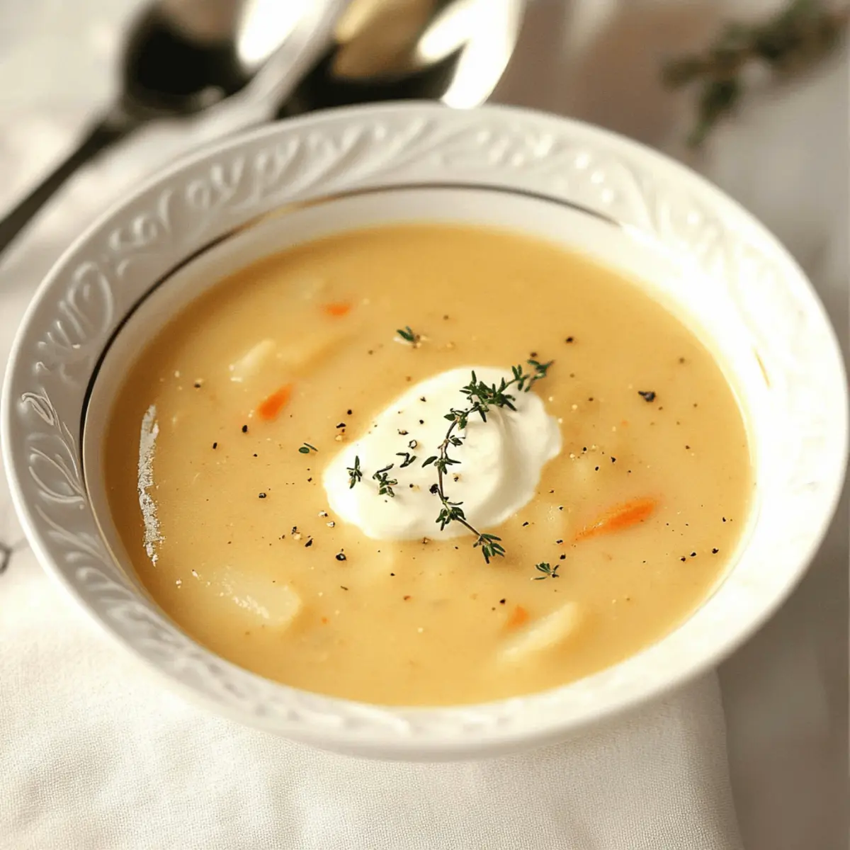 Pear Potato Soup uew389