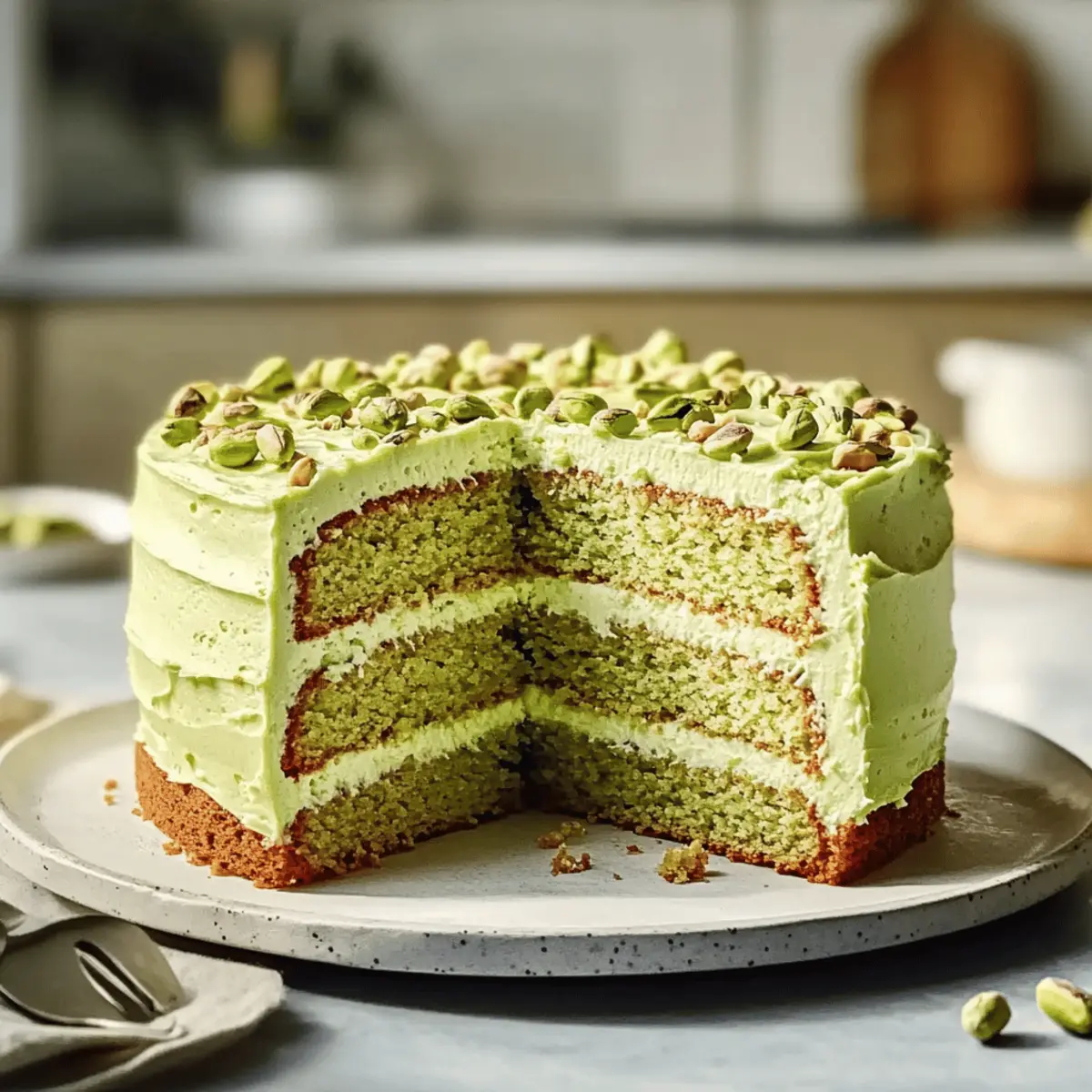Pistachio Sheet Cake eiqvly