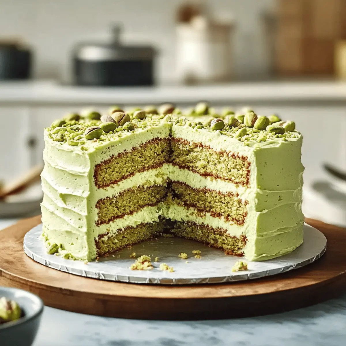 Mouthwatering Pistachio Sheet Cake for Your Sweet Cravings