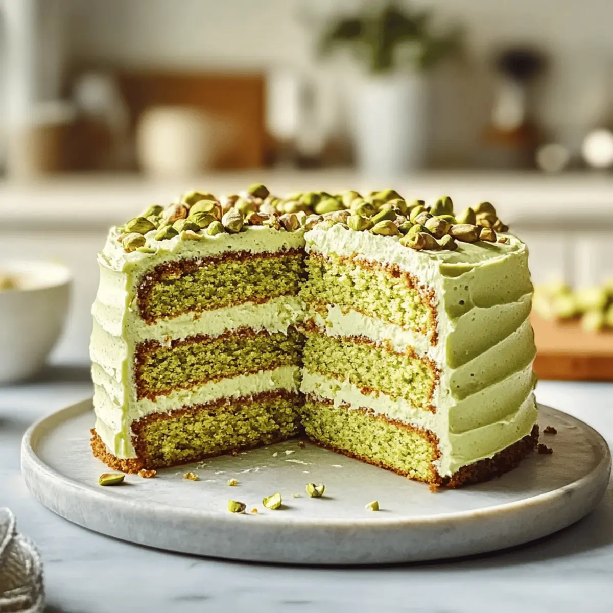 Pistachio Sheet Cake piwfoo