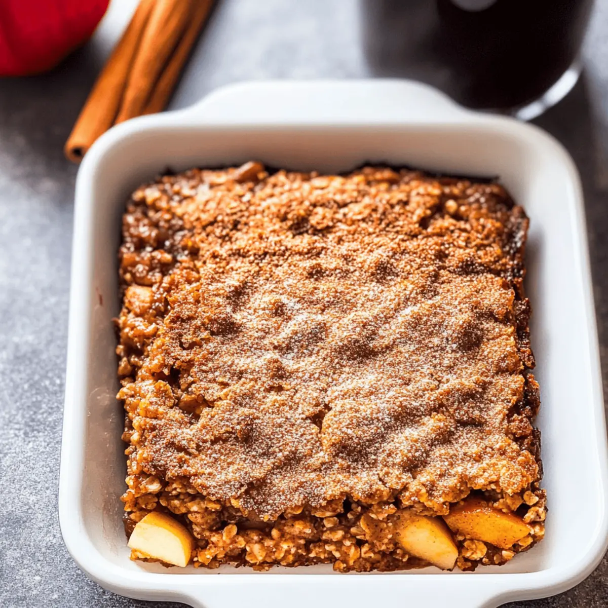 Pumpkin Apple Baked Oatmeal cbqsuc