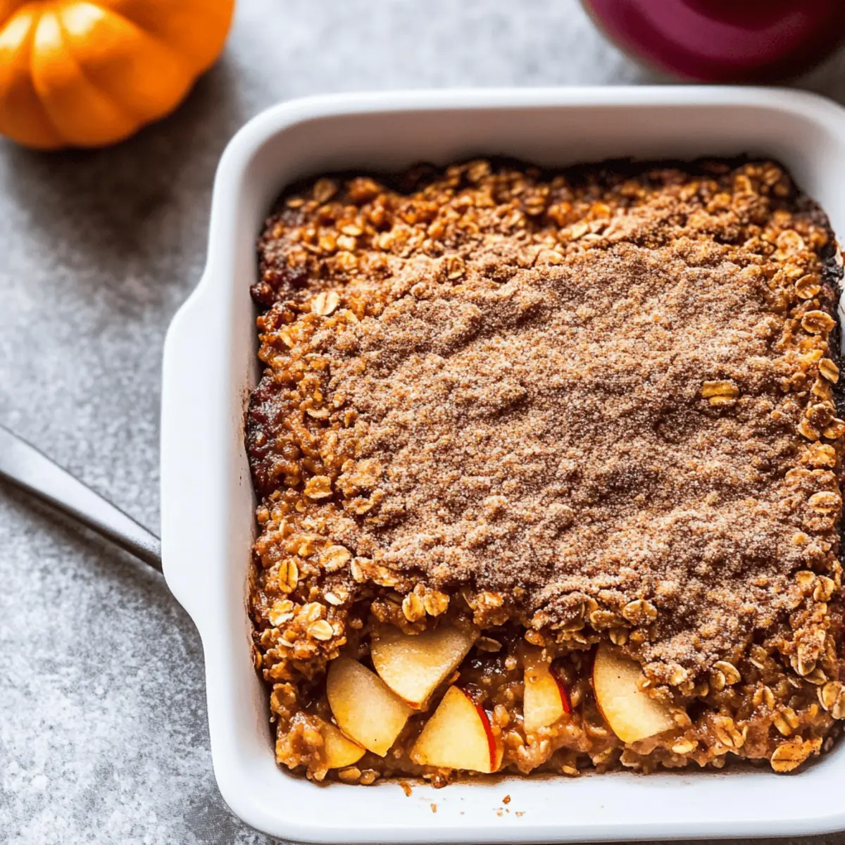 Pumpkin Apple Baked Oatmeal tm8ewy
