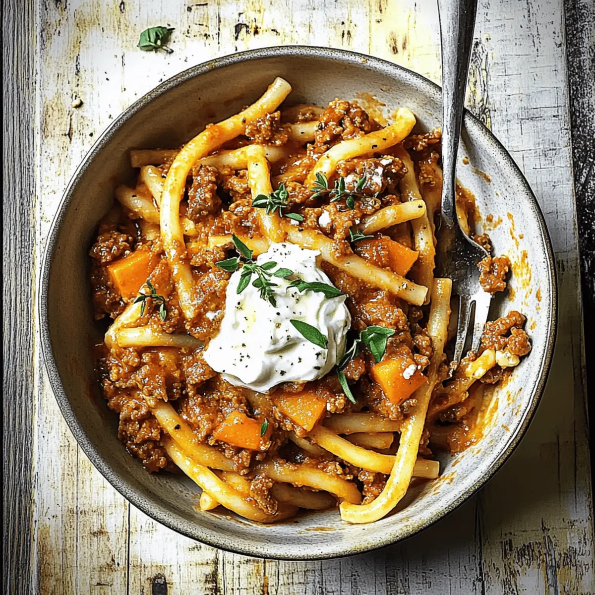 Pumpkin Beef Bolognese zikqdz