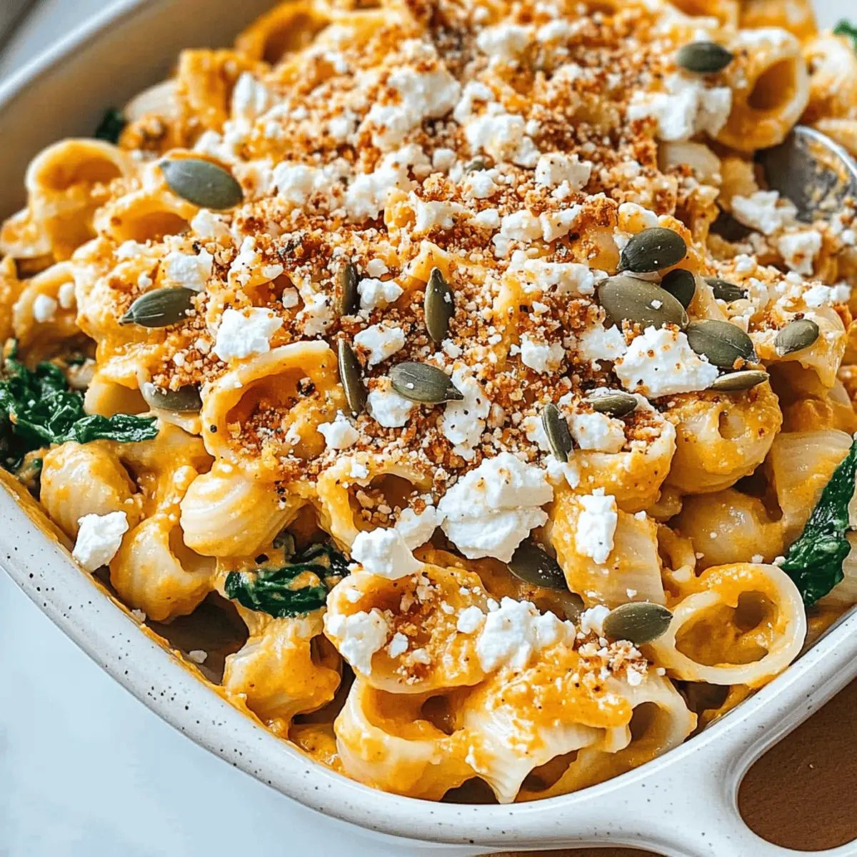 Pumpkin Feta Pasta euppmf