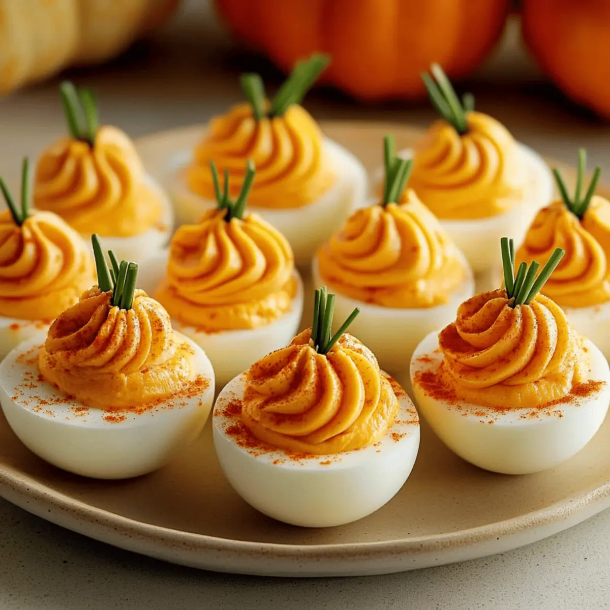 Pumpkin Patch Deviled Eggs: A Fun Fall Treat for Gatherings