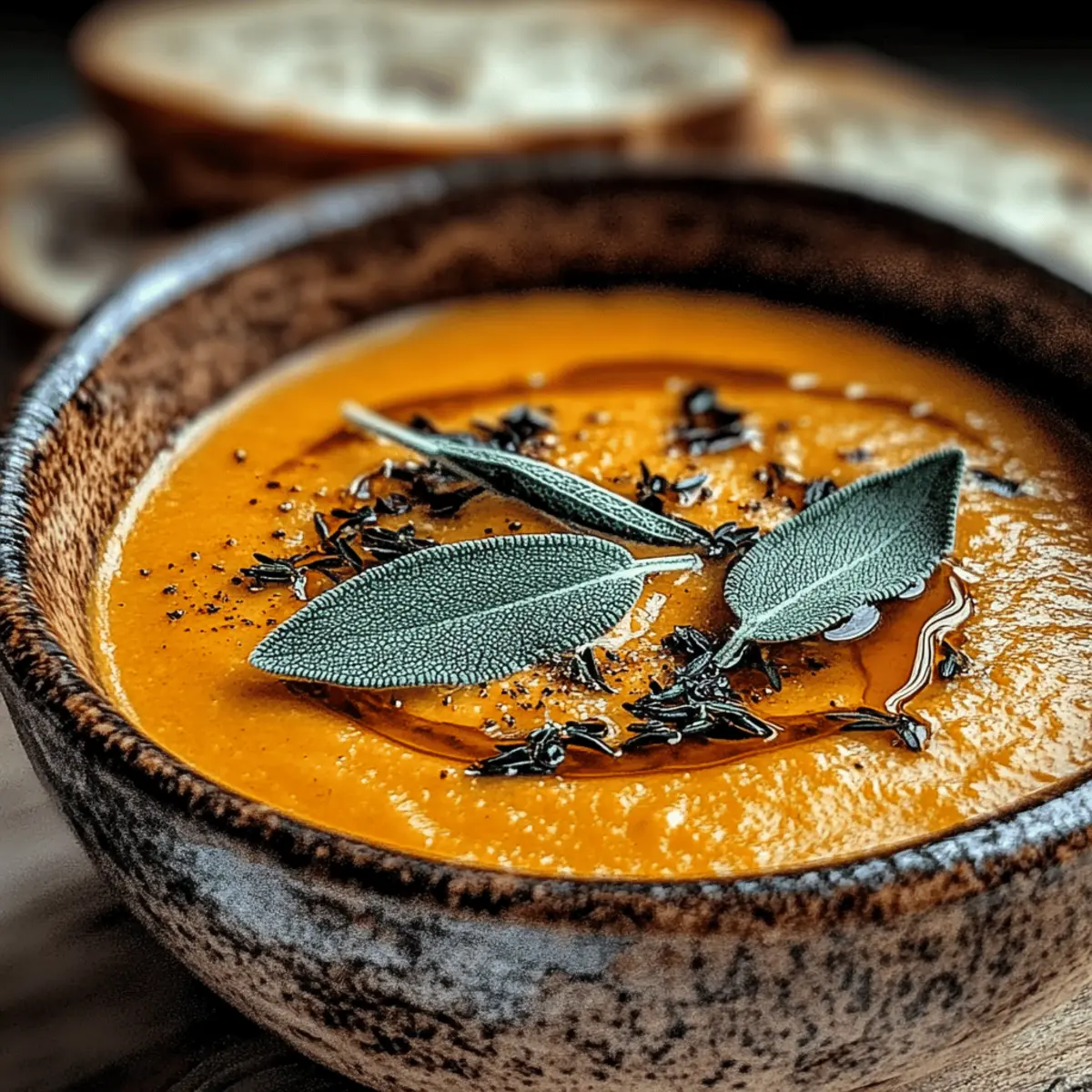 Creamy Pumpkin Sage Bliss for Cozy Autumn Nights