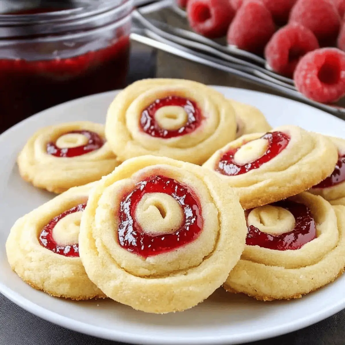Raspberry Butter Cookies ckbihe