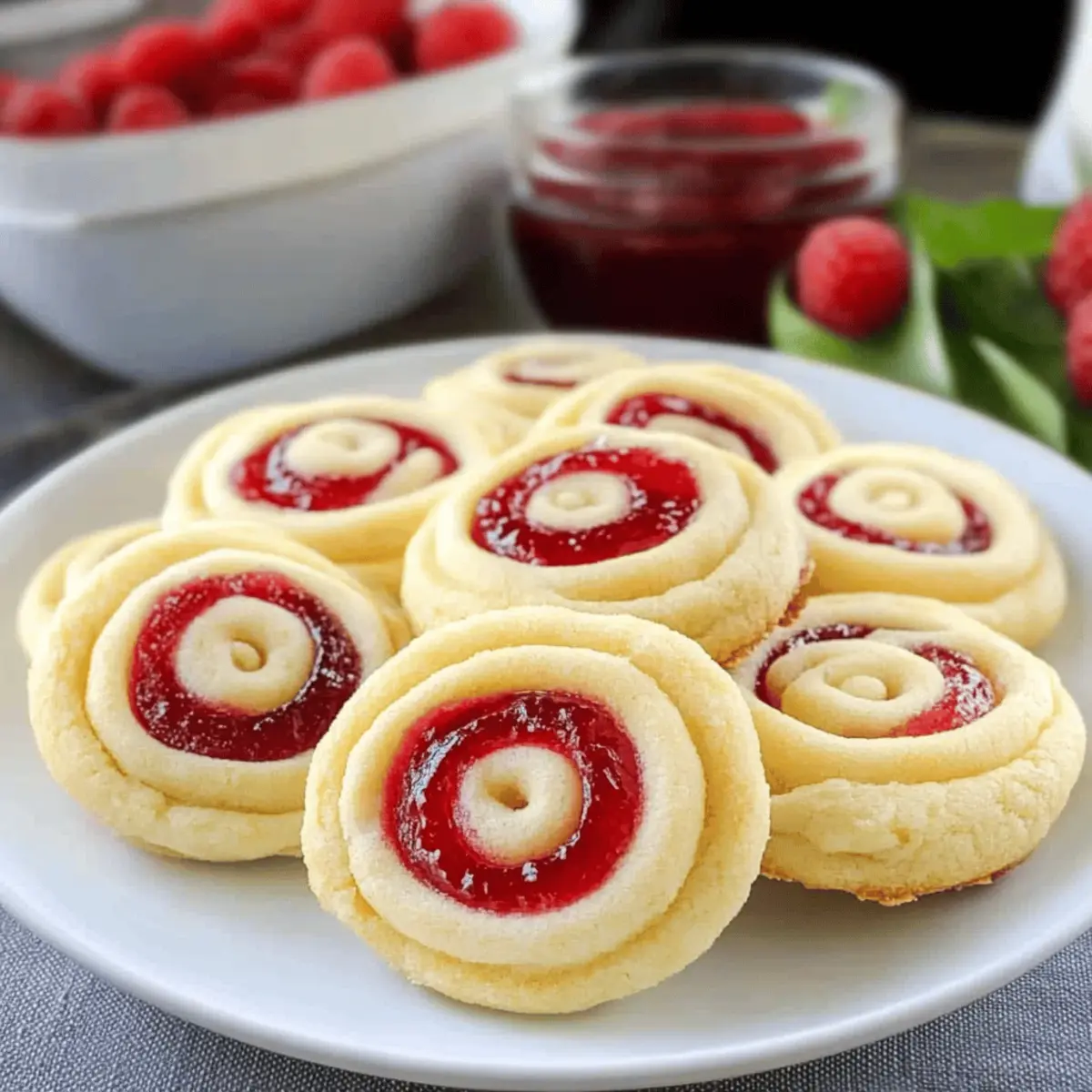 Raspberry Butter Cookies – Irresistibly Buttery & Jam-Filled