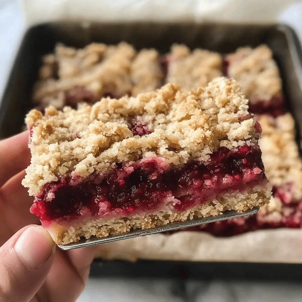 Raspberry Crumble Bars dcg940