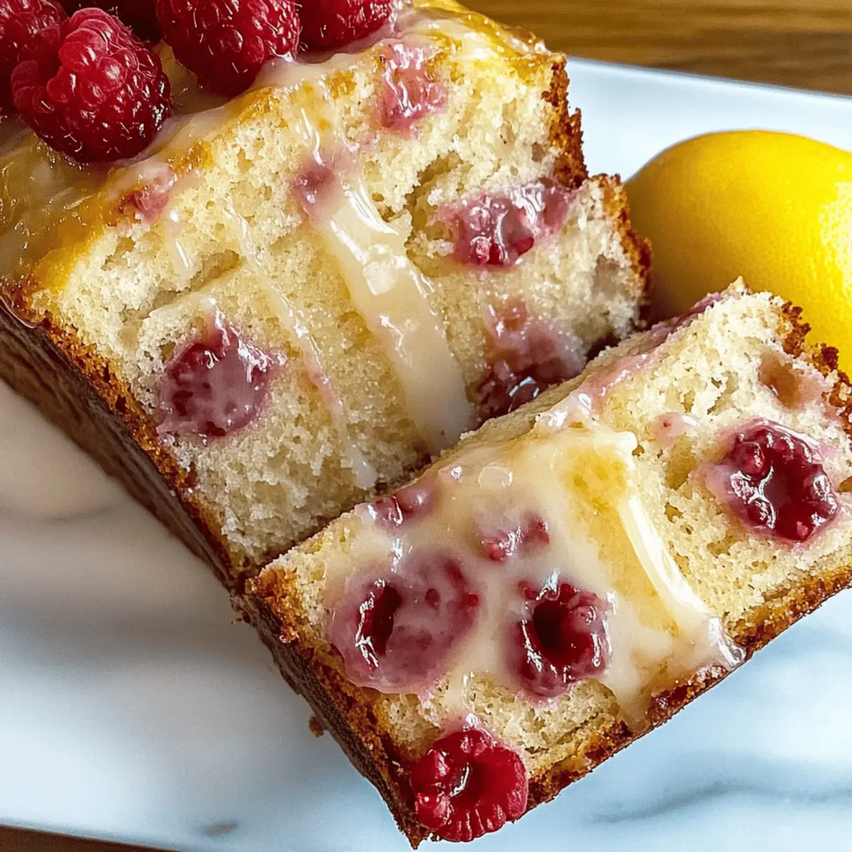 Moist Raspberry Lemon Loaf: A Delightfully Sweet Treat