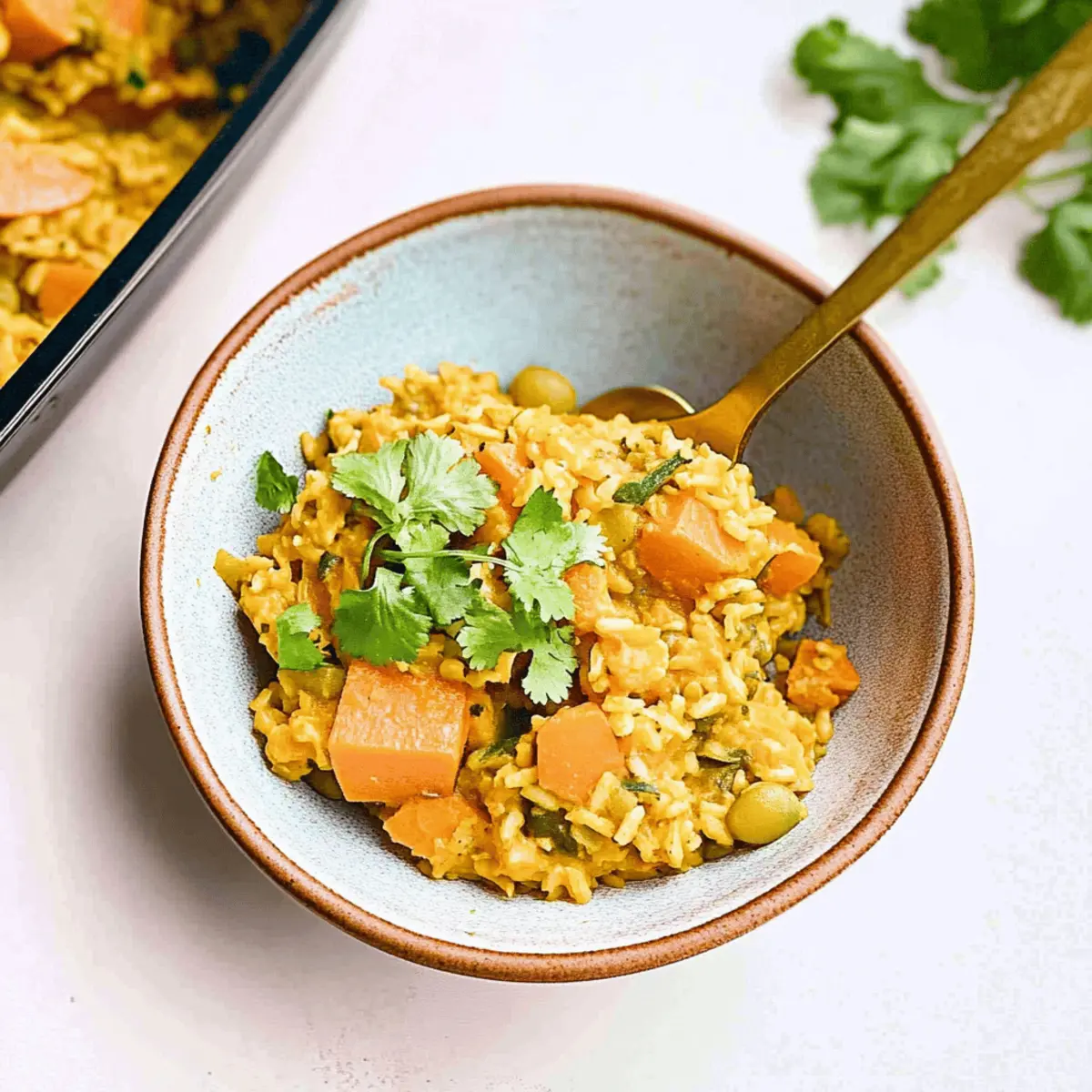 Comforting Red Lentil Casserole for Quick, Cozy Dinners