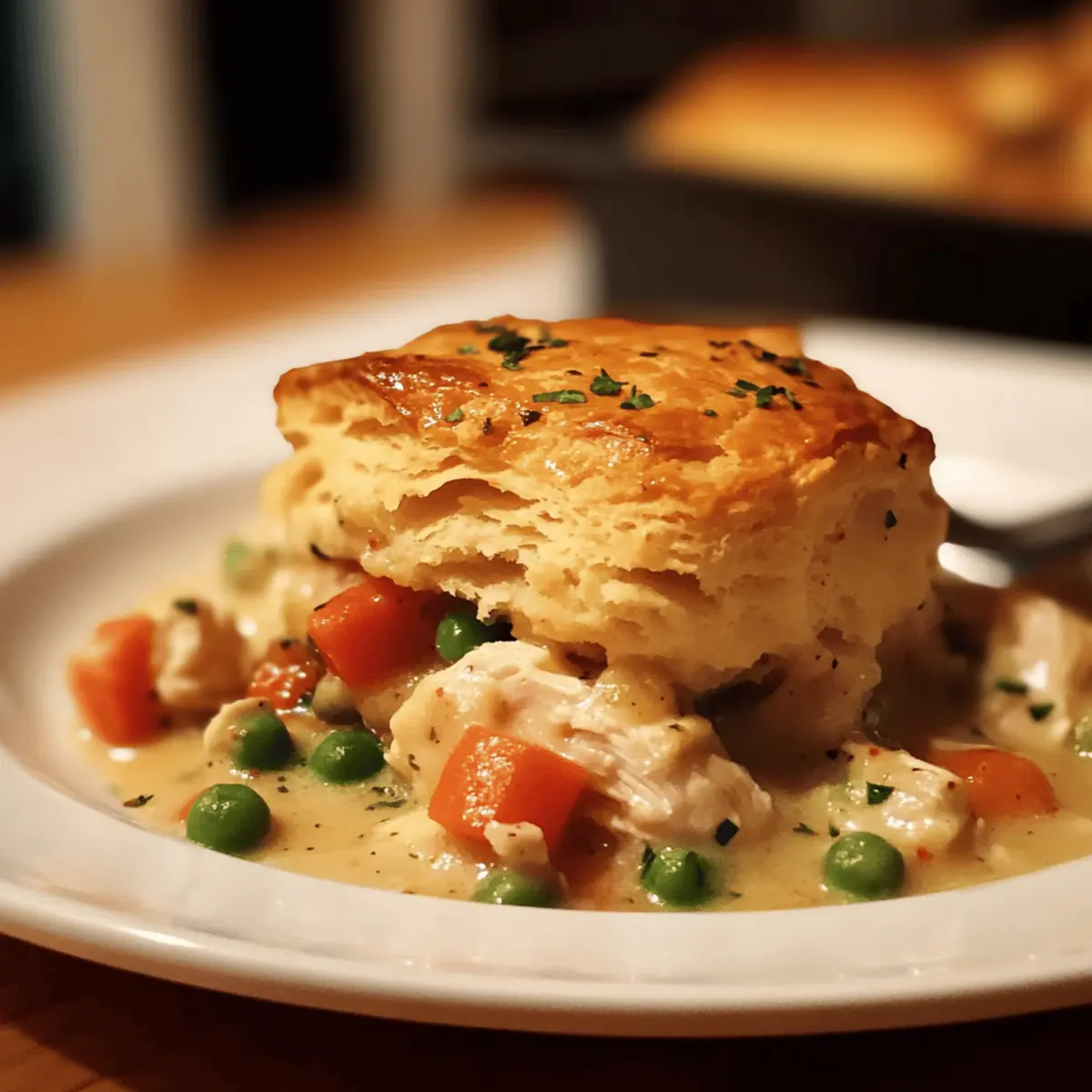 Red Lobster Biscuit Chicken Pot Pie pmpmmg