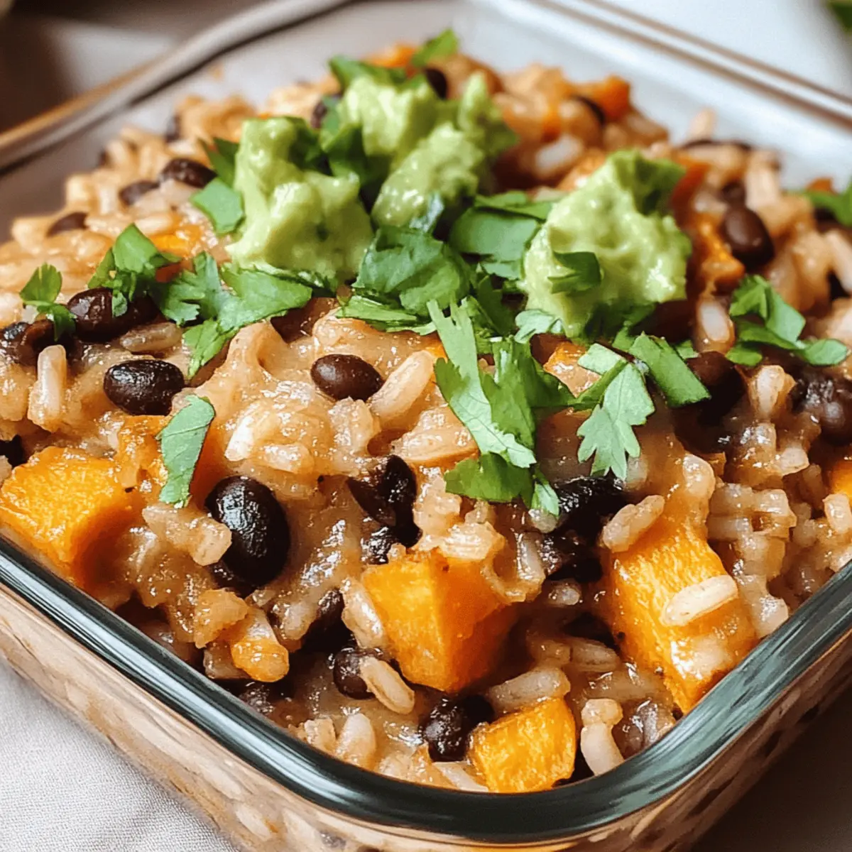 Rice and Bean Casserole with Sweet Potatoes gjf7t2