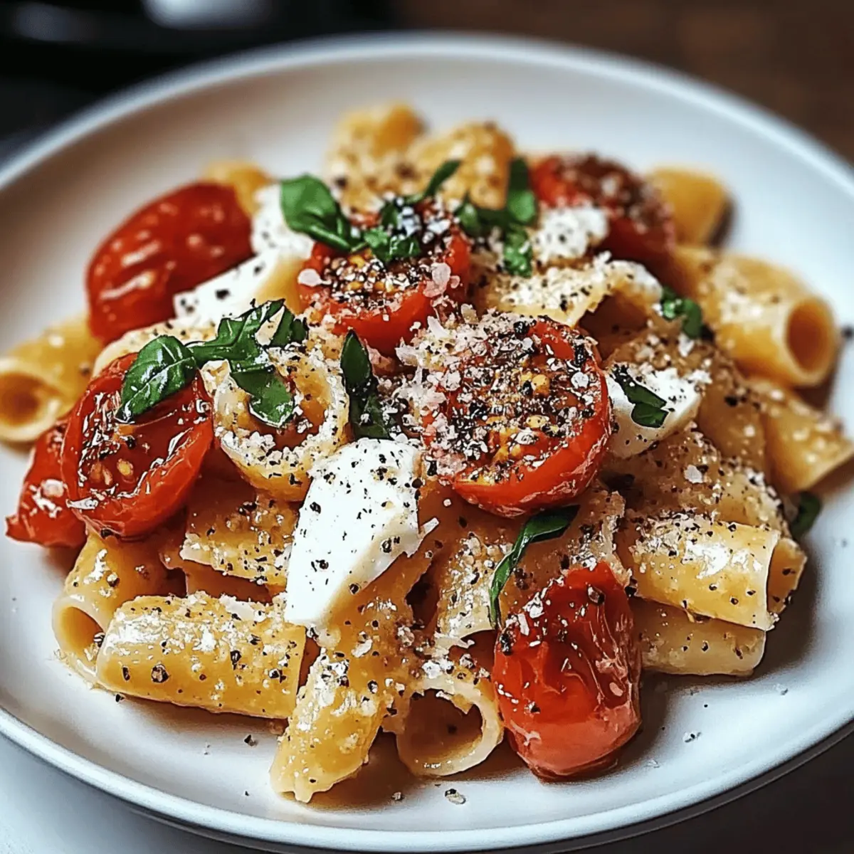 Delicious Roasted Tomato Garlic Pasta for Cozy Nights
