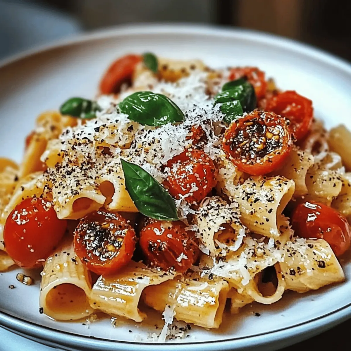 Roasted Tomato Garlic Pasta mbim4h