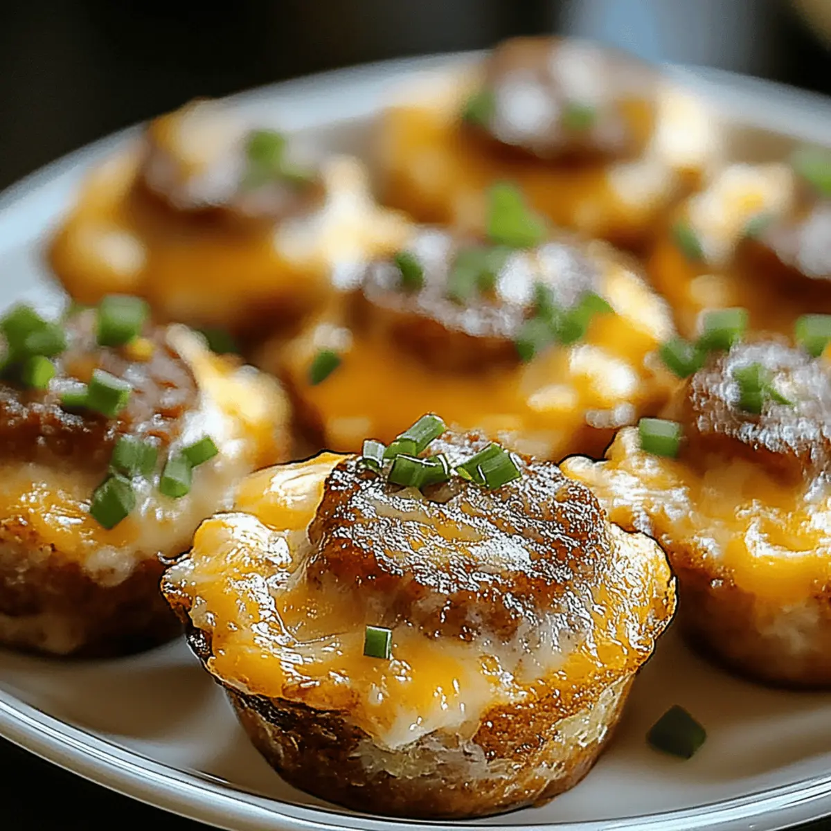 Sausage and Cheddar Breakfast Bites h5bftv