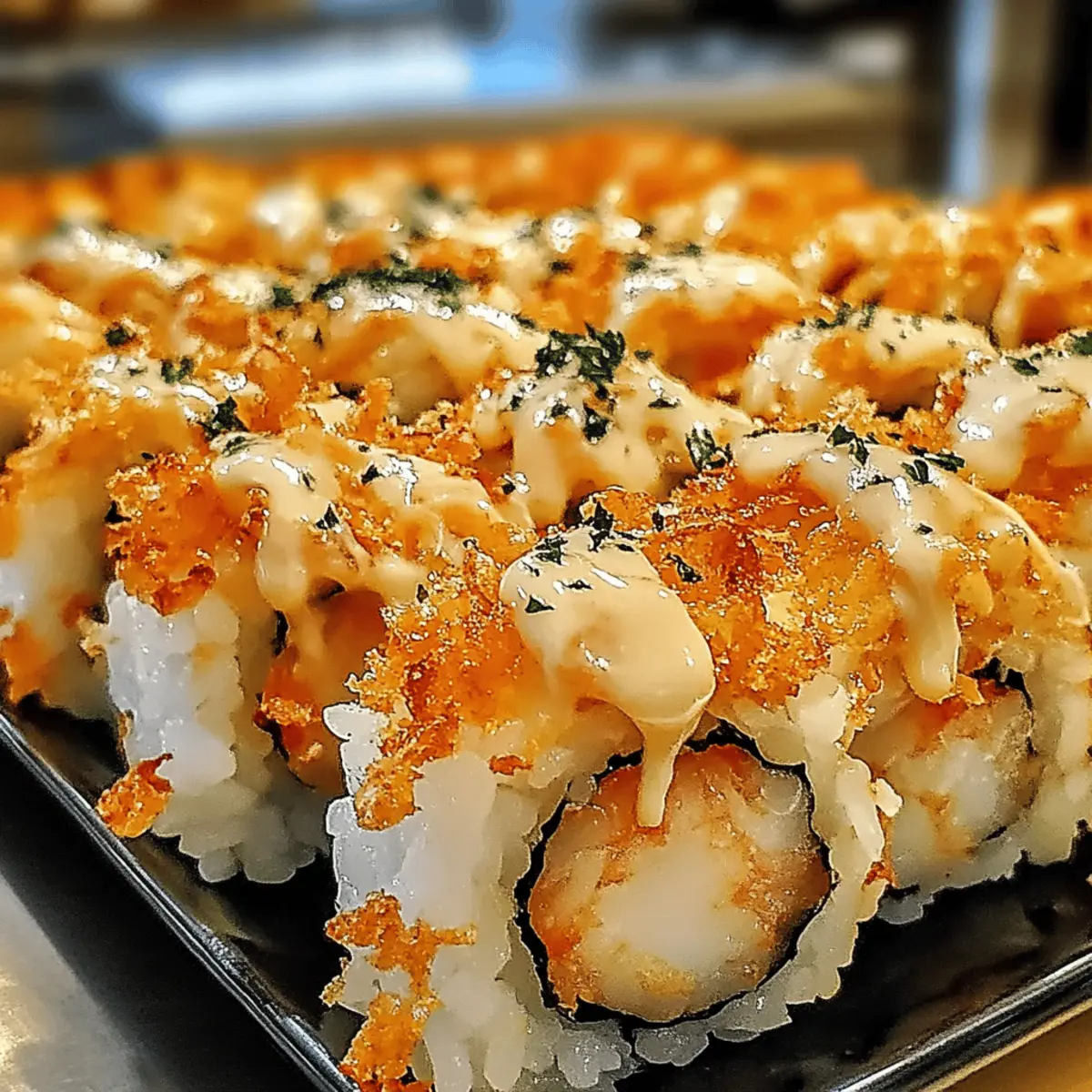 Shrimp Tempura Sushi Bake boyutw