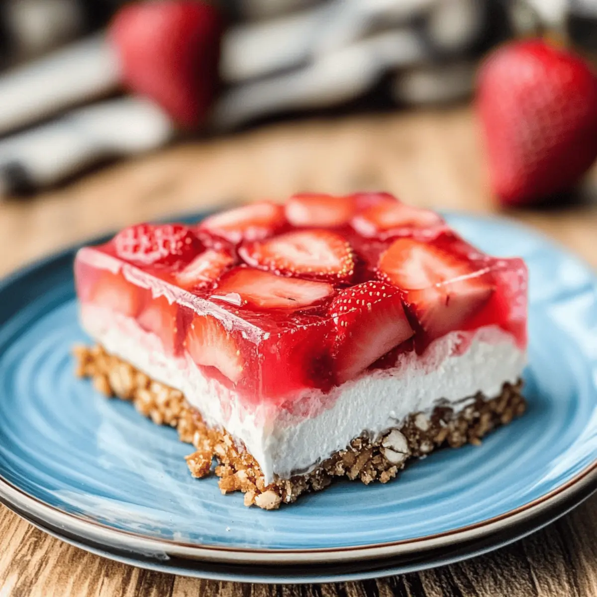 Strawberry Pretzel Salad fgrywd