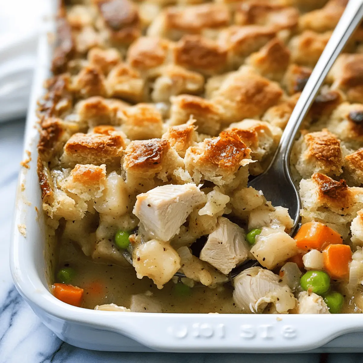 Thanksgiving Turkey Pot Pie with Crispy Stuffing Crust Delight