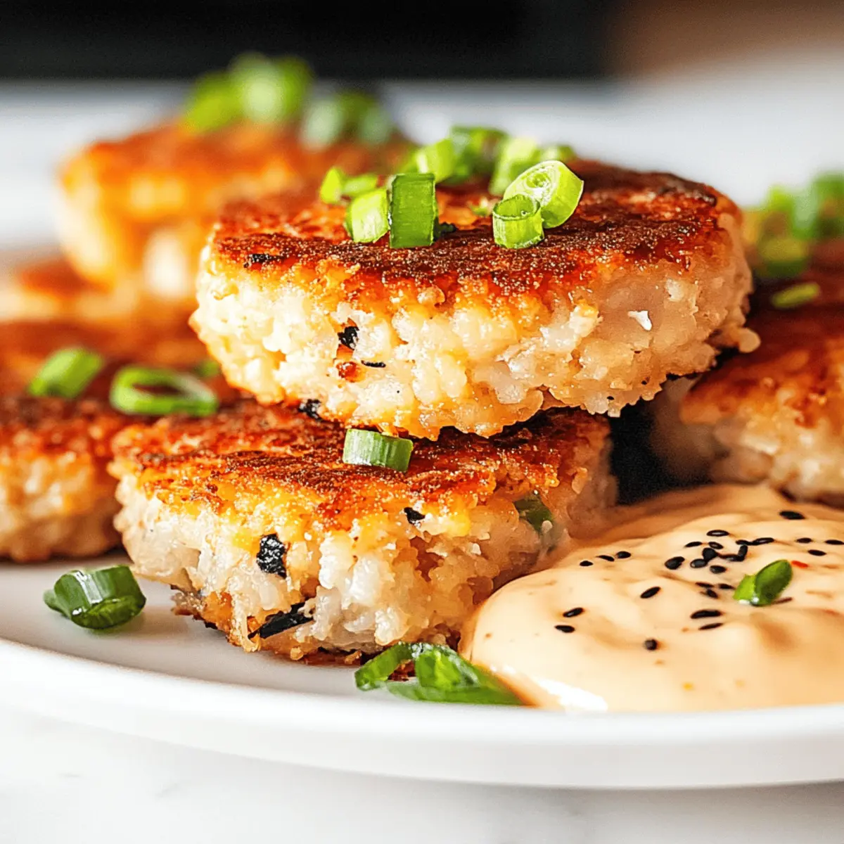 Tuna Cakes with Spicy Mayo sdmhmb