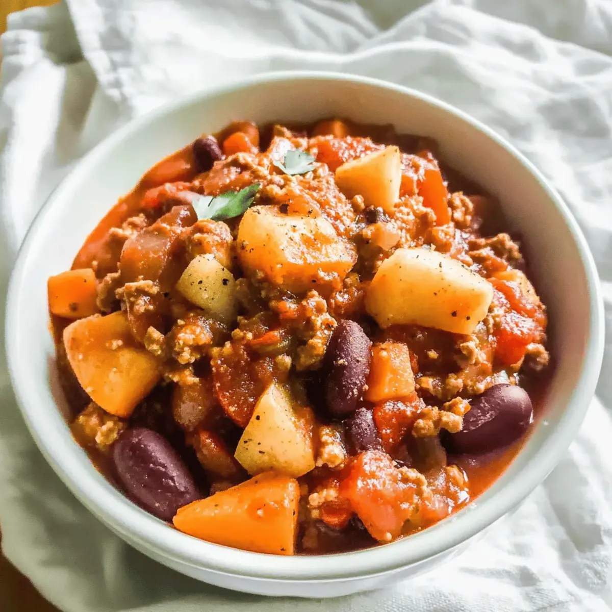 Cozy Up with This Healthy Turkey Apple Chili Recipe