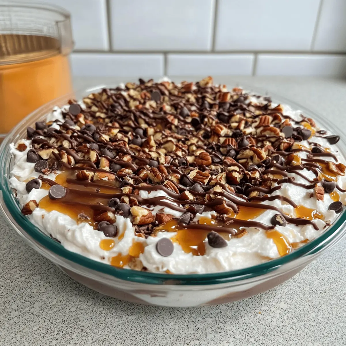Turtle Cheesecake Dip qapbyg