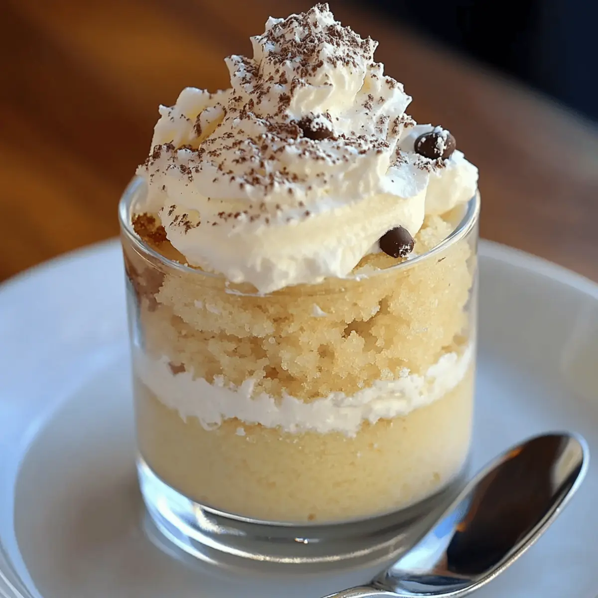 Vanilla Mug Cake hvbyif