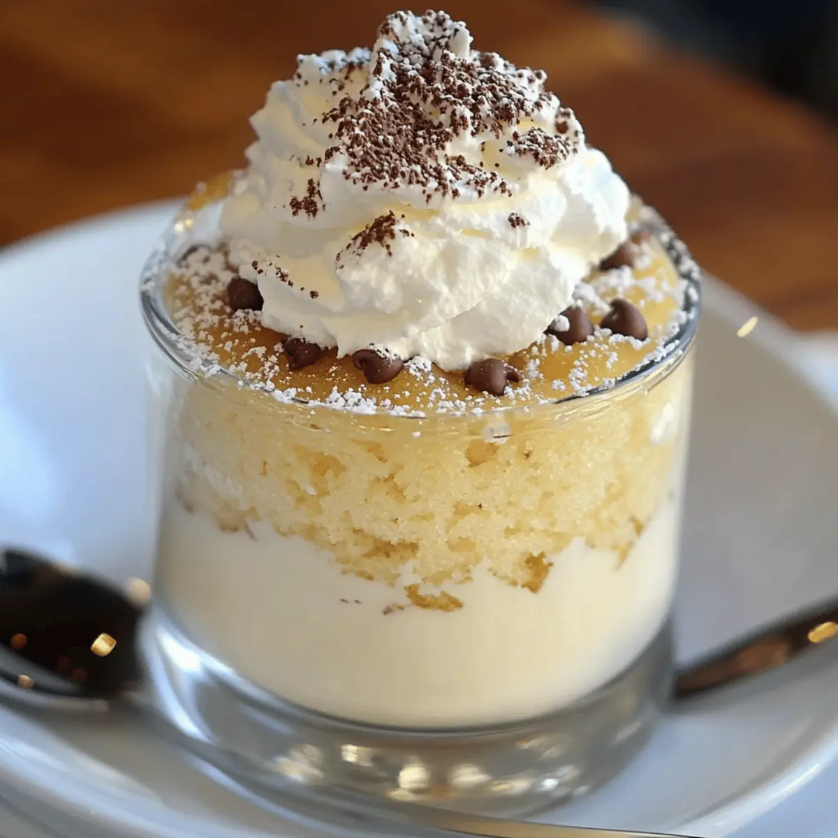 Vanilla Mug Cake i5coze