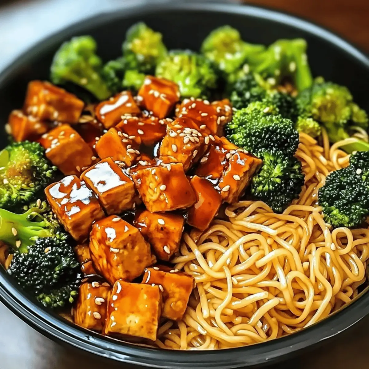 Delicious Vegan Teriyaki Noodle Bowl Ready in 30 Minutes