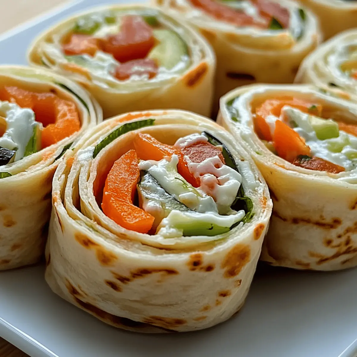 Customize Your Vegetable Tortilla Roll Ups for a Fresh Twist