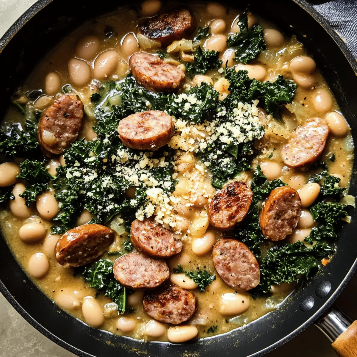 White Bean Sausage Skillet kotemr