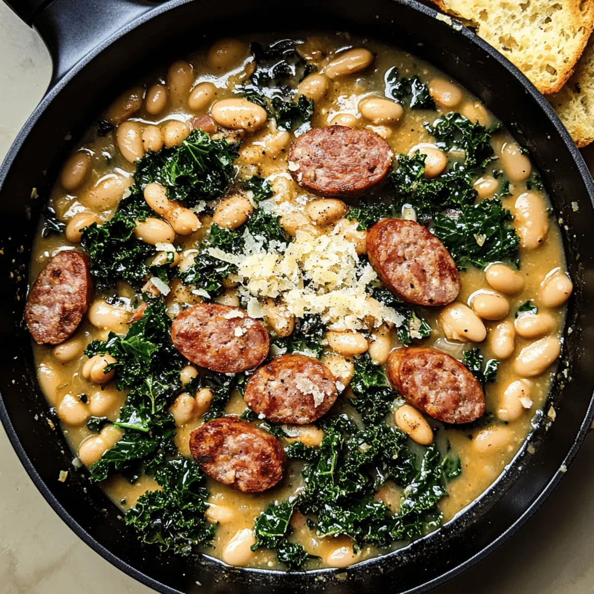 White Bean Sausage Skillet mo5gsc