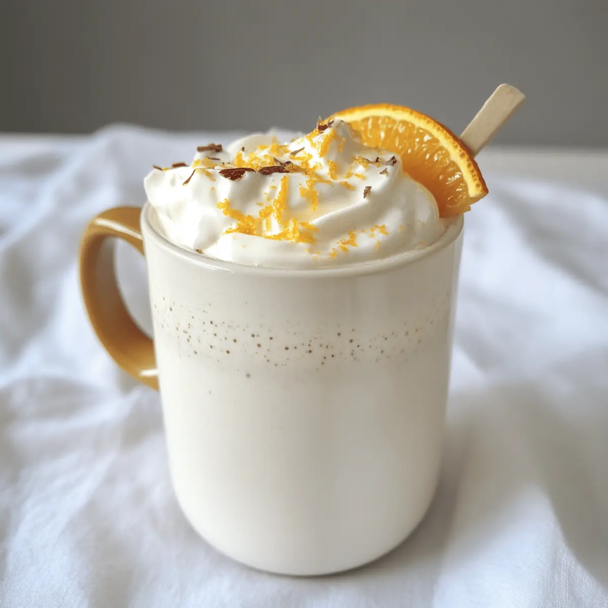 White chocolate orange almond cocoa hdowcl