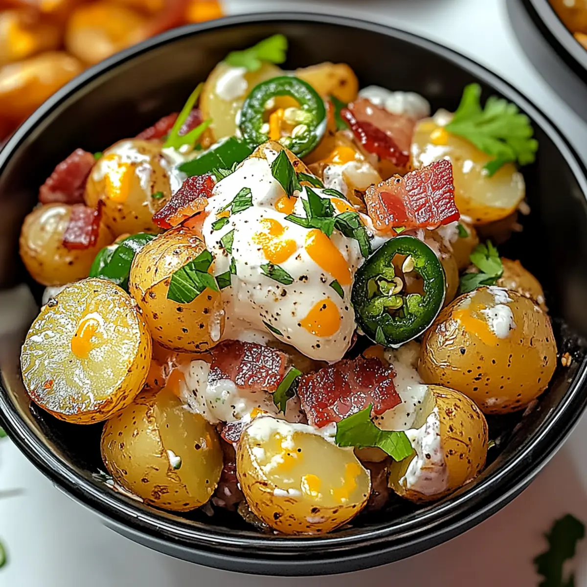 Zesty Jalapeño Popper Roasted Potato Salad for Every BBQ Moment