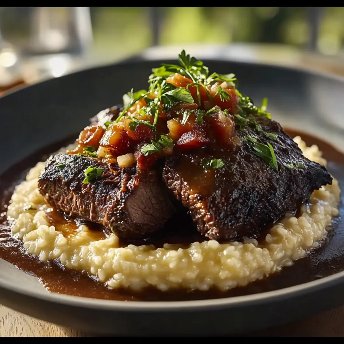 Savor Italian Pot Roast Parmesan Risotto: A Delightful Family Feast