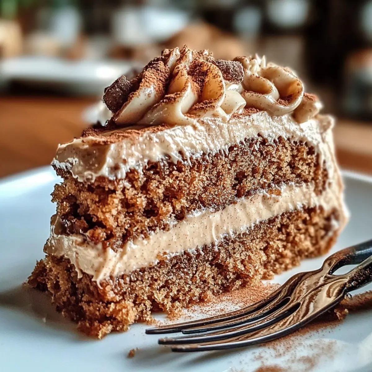 Irresistible Gingerbread Cake with Cinnamon Molasses Frosting