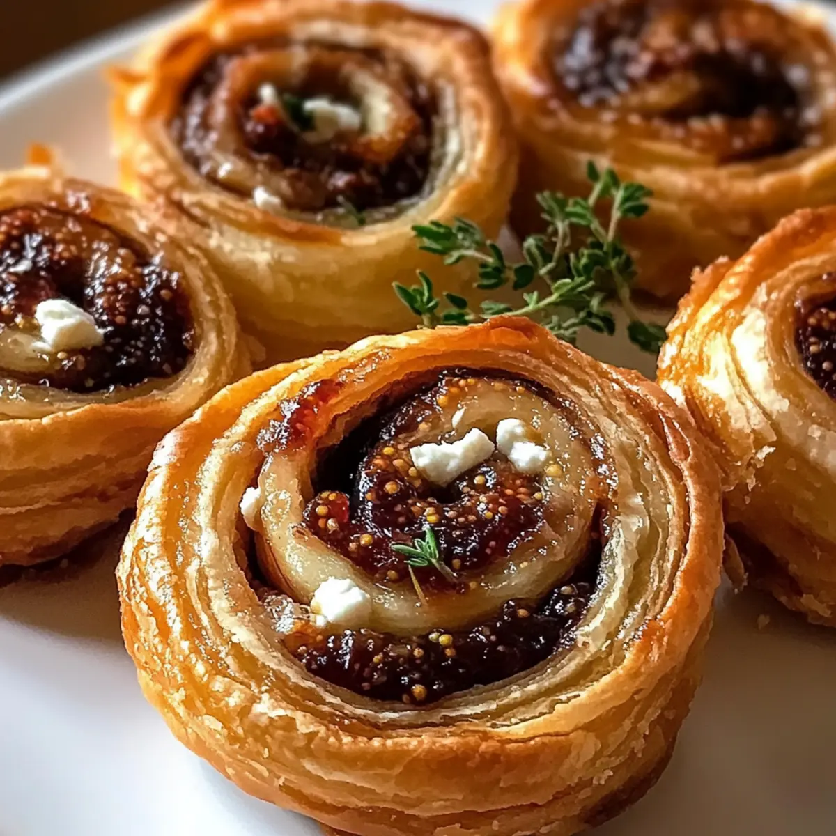 Fig and Goat Cheese Pinwheels - A Sweet and Savory Delight