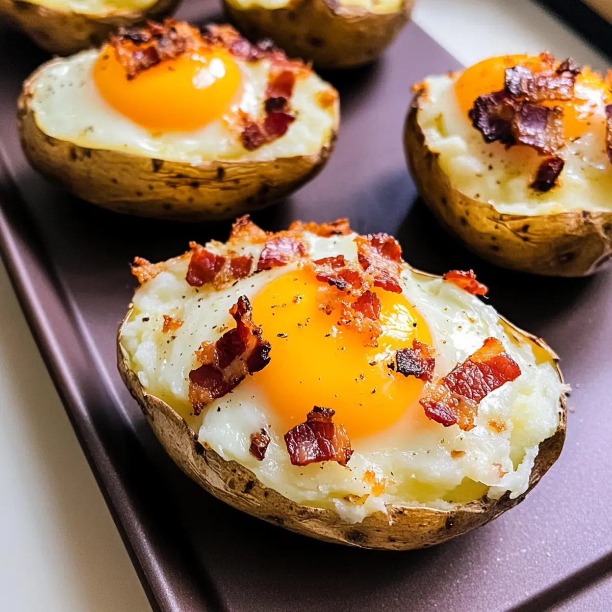 Twice Baked Loaded Breakfast Potatoes for the Ultimate Morning Treat