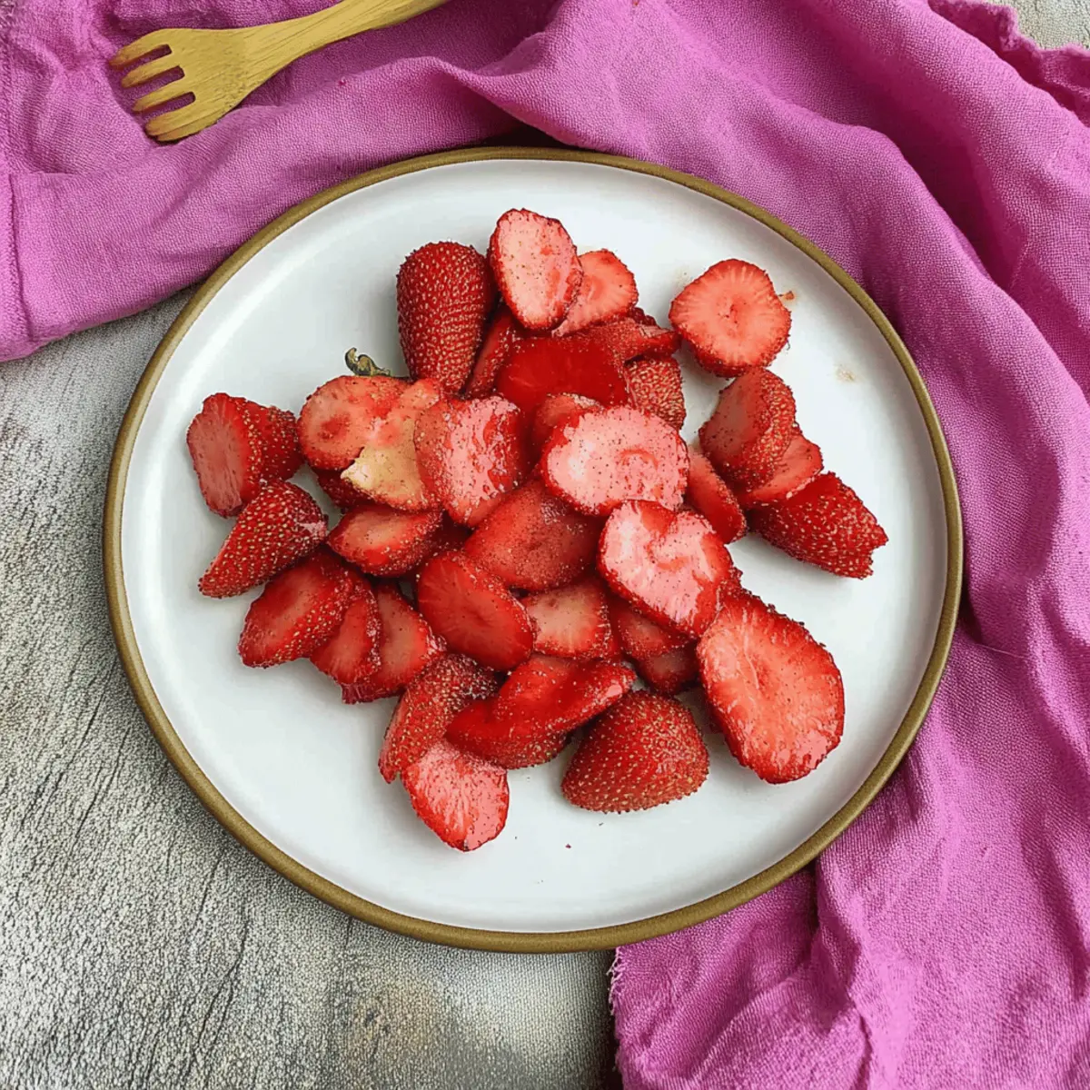 Air Fryer Strawberries w9j8ya