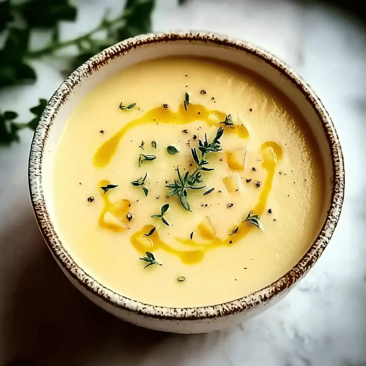 Apple and Cheddar Soup ltzvf0